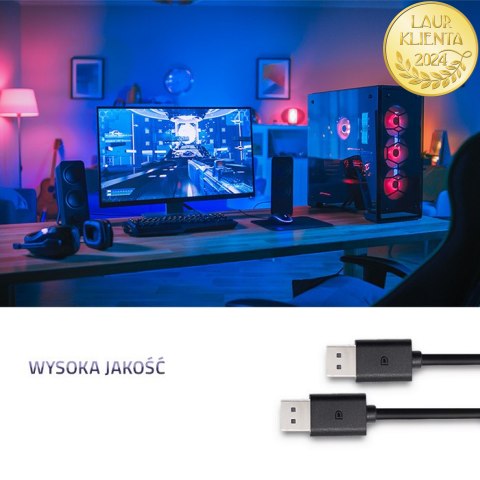 Qoltec DisplayPort v1.2 męski | DisplayPort v1.2 męski | 1.8m