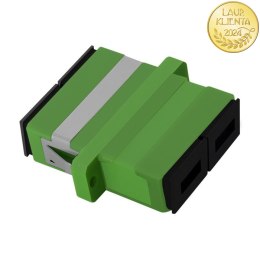 Qoltec Adapter światłowodowy SC/APC | Duplex | Singlemode