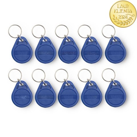 Qoltec Brelok zbliżeniowy EM 125 kHz | 10szt.