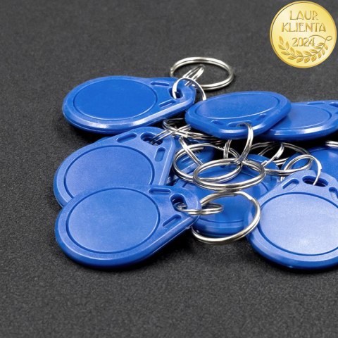 Qoltec Brelok zbliżeniowy Mifare 13.56 MHz | 10szt.