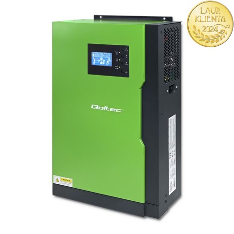 Qoltec Hybrydowy inwerter solarny Off-Grid 10KVA | 5,5kW | 100A | 48V | MPPT | Sinus