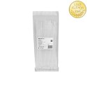 Qoltec Opaski zaciskowe wielorazowe/trytki | 4.8*200mm | Nylon66 UV | Białe
