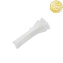 Qoltec Opaski zaciskowe Trytki kablowe | 3.6*100mm | 100 szt. | Nylon66 | UV | Białe