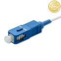 Qoltec Pigtail światłowodowy SC/UPC | Singlemode | 9/125 | G652D | 1m