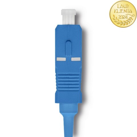 Qoltec Pigtail światłowodowy SC/UPC | Singlemode | 9/125 | G657A | 1m