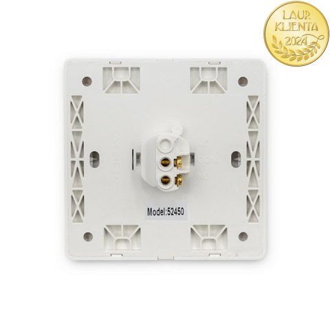 Qoltec Przycisk wyjścia |biały