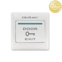 Qoltec Przycisk wyjścia |biały