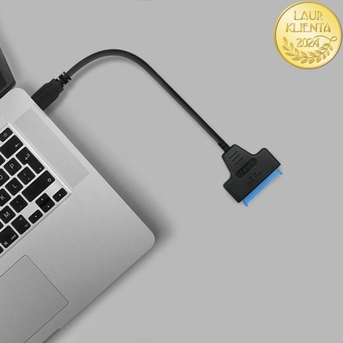 Qoltec Adapter USB 3.0 SATA do dysku HDD|SSD 2.5''