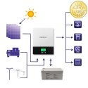 Qoltec Hybrydowy inwerter solarny Off-Grid 3KVA | 2.4kW | 80A | MPPT | Sinus
