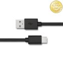Qoltec Kabel USB 3.1 typ C męski | USB 2.0 A męski | 1.2m