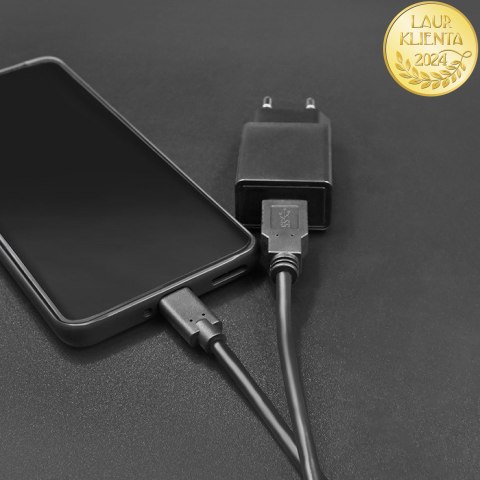Qoltec Kabel USB 3.1 typ C męski | USB 3.0 A męski | 1.2m