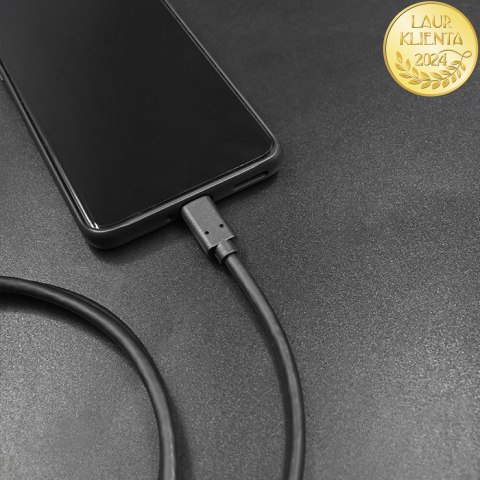 Qoltec Kabel USB 3.1 typ C męski | USB 3.1 typ C męski | 1m