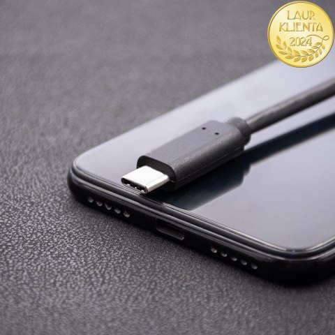 Qoltec Kabel USB 3.1 typ C męski | USB 3.1 typ C męski | 1m