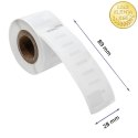 Qoltec Etykiety do DYMO LW-99010 | S0722370 | 28 x 89 mm | 130 sztuk