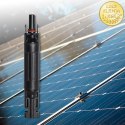 Qoltec Konektor solarny z bezpiecznikiem | złącze MC4 | 1000V | 30A