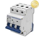 Qoltec Wyłącznik nadprądowy C40 | Bezpiecznik | AC| 40A | 3P