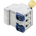 Qoltec Wyłącznik nadprądowy C40 | Bezpiecznik | AC| 40A | 3P