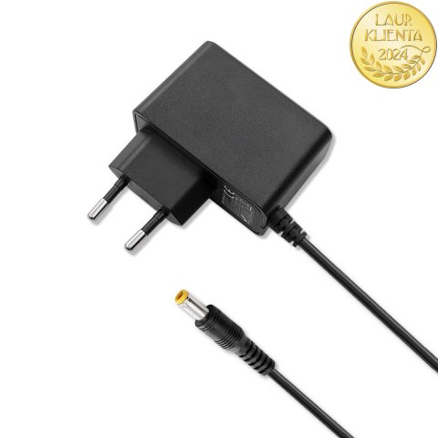 Qoltec Zasilacz wtyczkowy PREMIUM 9W | 9V | 1A | 5.5*2.5