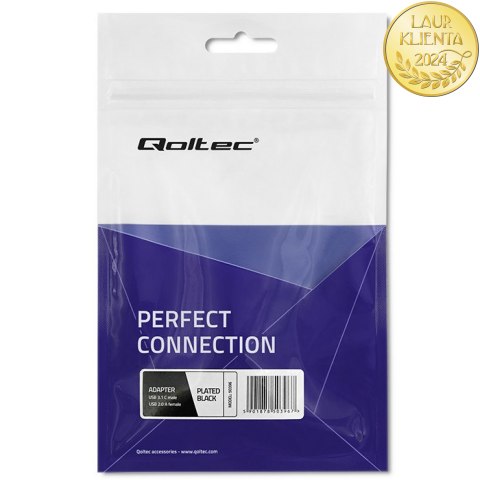 Qoltec Adapter przejściówka USB-C 3.1 | USB 2.0