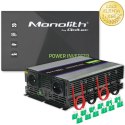 Qoltec Przetwornica napięcia Monolith 6000 MS Wave | 12V na 230V | 3000/6000W | USB