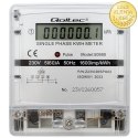 Qoltec Jednofazowy elektroniczny licznik | miernik zużycia energii | 230V | LCD