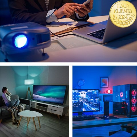 Qoltec Kabel HDMI v2.1 Ultra high speed 8K | 60Hz | 30AWG | GOLD | 1m