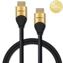 Qoltec Kabel HDMI v2.1 Ultra high speed 8K | 60Hz | 30AWG | GOLD | 1m