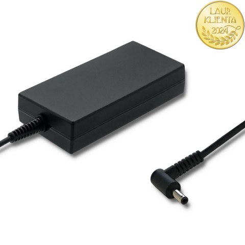 Qoltec Zasilacz do Dell 130W | 19.5V | 6.67A | 4.5*3.0 +pin | +kabel zasilający