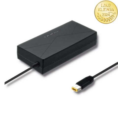 Qoltec Zasilacz do Lenovo 180W | 20V | 9.0A | Slim tip+pin | +kabel zasilający