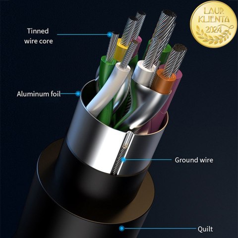 Qoltec Hub Adapter USB-C 3.1 4w1 | USB 3.0 | 3x USB 2.0