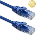 Qoltec Kabel Patchcord UTP | CAT6 | 2 x RJ-45 | 5m | High speed | Gold