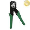 Qoltec Modułowa zaciskarka do cięcia i zaciskania kabli Ethernet 8P 6P 4P