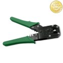 Qoltec Modułowa zaciskarka do cięcia i zaciskania kabli Ethernet 8P 6P 4P