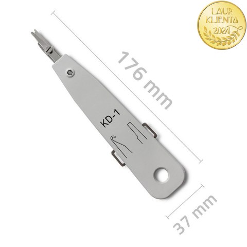 Qoltec Nóż krosowniczy do złączy KRONE | LSA | KEYSTONE