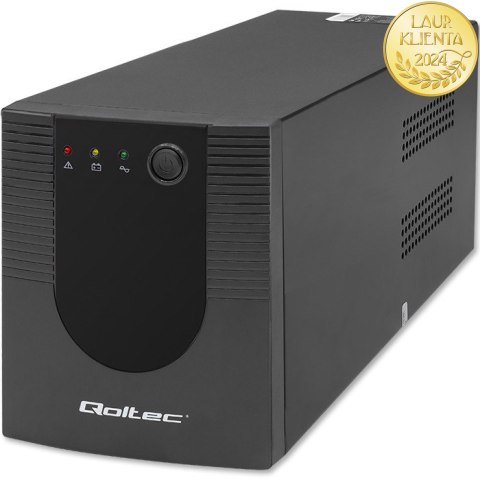 Qoltec Zasilacz awaryjny UPS Line Interactive | Monolith | 1200VA | 720W