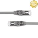 Qoltec Kabel Patchcord FTP | CAT5e | 2 x RJ-45 | 3m | High speed | Gold | Ekranowany