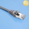 Qoltec Kabel Patchcord FTP | CAT5e | 2 x RJ-45 | 5m | High speed | Gold | Ekranowany
