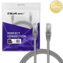 Qoltec Kabel Patchcord UTP | CAT5e | 2 x RJ-45 | 2m | High speed | Gold