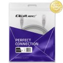 Qoltec Kabel Patchcord UTP | CAT5e | 2 x RJ-45 | 2m | High speed | Gold