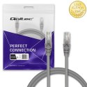 Qoltec Kabel Patchcord UTP | CAT5e | 2 x RJ-45 | 5m | High speed | Gold