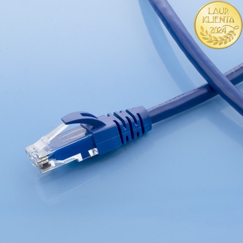 Qoltec Kabel Patchcord UTP | CAT6 | 2 x RJ-45 | 1.5m | High speed | Gold
