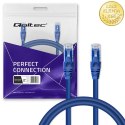 Qoltec Kabel Patchcord UTP | CAT6 | 2 x RJ-45 | 2m | High speed | Gold