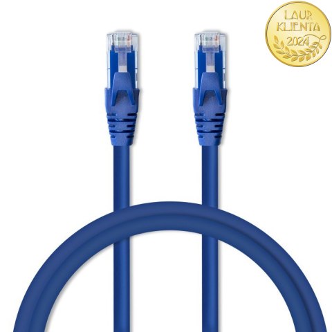 Qoltec Kabel Patchcord UTP | CAT6 | 2 x RJ-45 | 2m | High speed | Gold