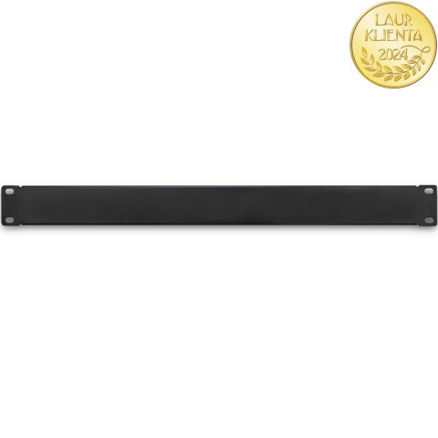Qoltec Solidny stalowy Panel zaślepiający do szaf RACK 19" | 1U