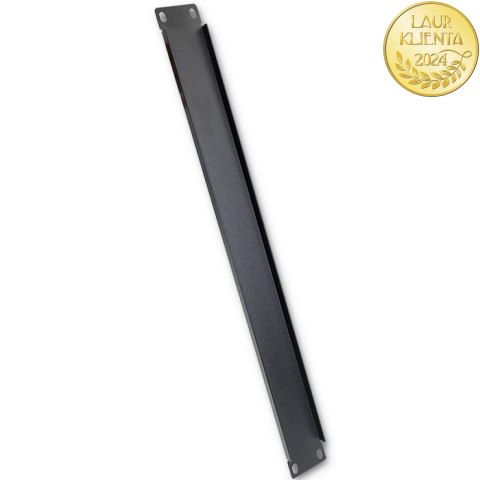 Qoltec Solidny stalowy Panel zaślepiający do szaf RACK 19" | 1U
