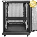 Qoltec Solidny stalowy Panel zaślepiający do szaf RACK 19" | 1U
