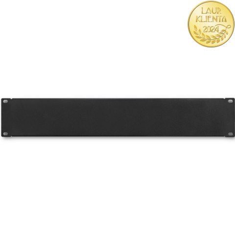 Qoltec Solidny stalowy Panel zaślepiający do szaf RACK 19" | 2U