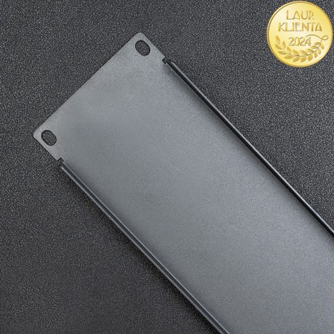 Qoltec Solidny stalowy Panel zaślepiający do szaf RACK 19" | 2U