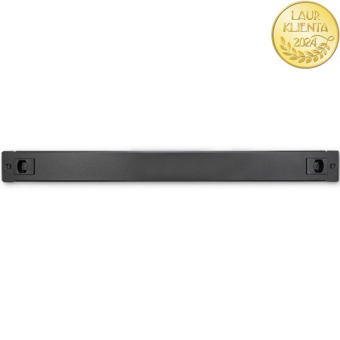 Qoltec Solidny stalowy Panel zaślepiający do szaf RACK 19" | 1U