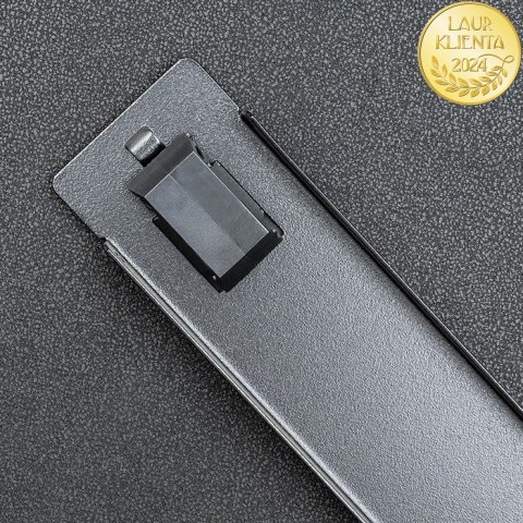 Qoltec Solidny stalowy Panel zaślepiający do szaf RACK 19" | 1U